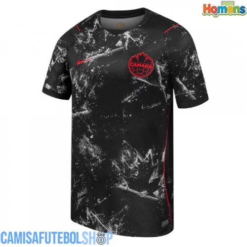 Camisa de time de futebol Canadá Replicas 2º Equipamento Mundo 2026 Manga Curta